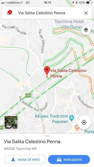 Apartmán Taormina Casa Sarina Exteriér fotografie